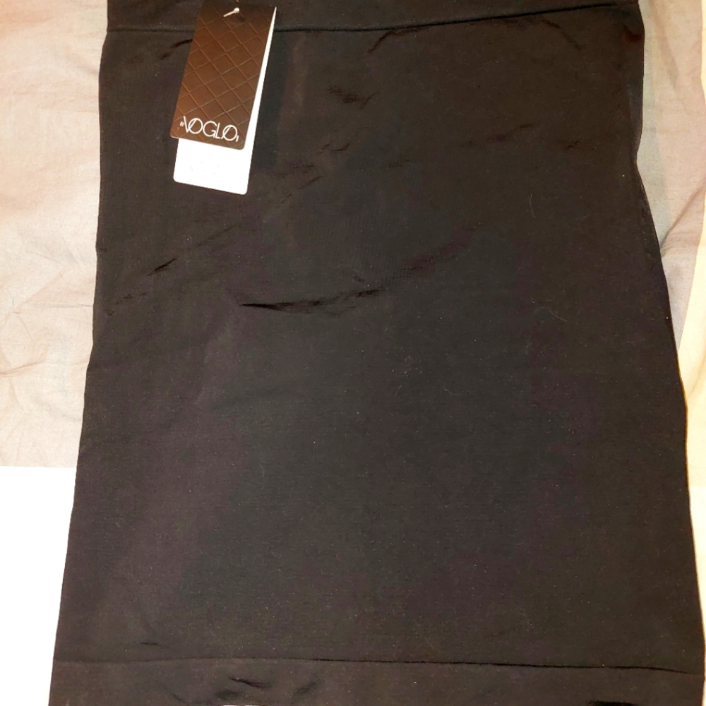 NWT Penningtons Voglo black shapewear seamless 1X tube skirt